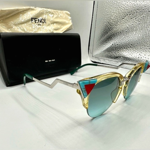 FENDI  FF001/N/S C1 EEQ Size 52-19-135 Made in Italy 🇮🇹‼️ - Picture 6 of 16